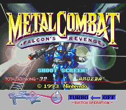Metal Combat - Falcon